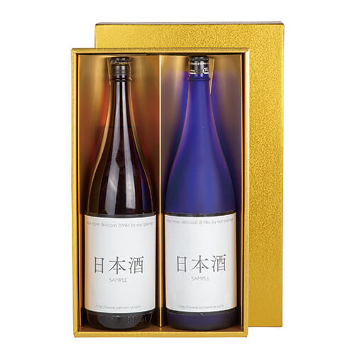 ゴールド一升瓶２本入