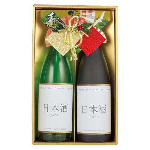 ゴールド一升瓶２本入