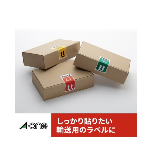 強粘着紙ラベル　兼用　Ａ４　１２面四辺余白１００枚