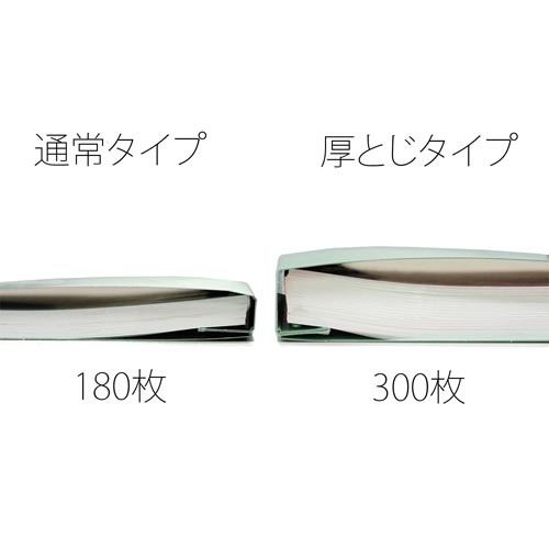 フラットファイル　厚とじ３００　Ａ４縦　青１０冊
