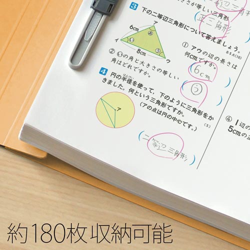 フラットＦ　年組氏名Ａ４タテ　イエロー１０冊