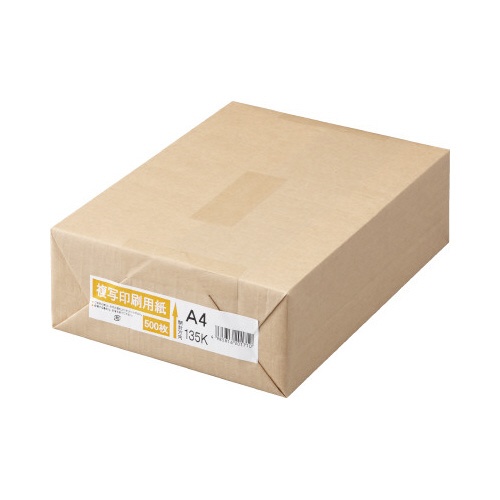 複写印刷用紙　１３５ｋｇ　Ａ４　１冊（５００枚）