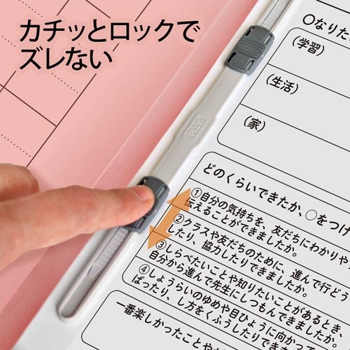 キャリア・パスポートＦＦ　Ａ４縦　児童用　ピンク