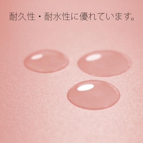 ＰＰフラットファイル　Ａ４縦　ピンク　１冊