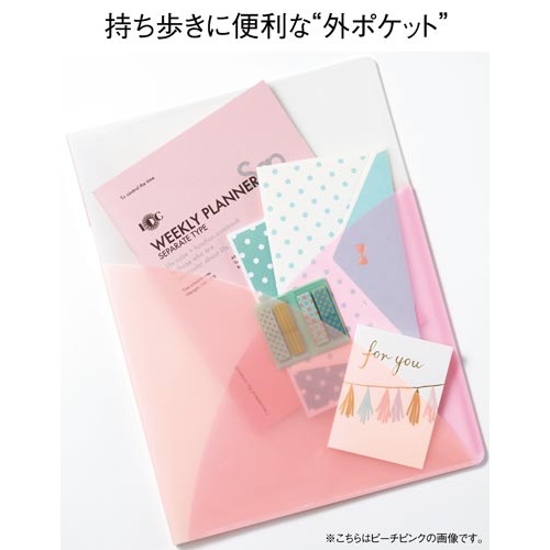 Ｐａｓｔｙクリアーファイル　２０Ｐ　チェリー　３冊