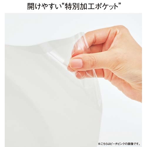 Ｐａｓｔｙクリアーファイル　２０Ｐ　チェリー　３冊
