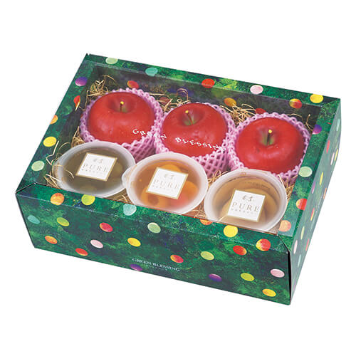 みどりのめぐ実　ワールド　小（グリーン）
