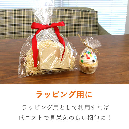 CPP袋　A4・DM用サイズ（厚口・テープ付き）