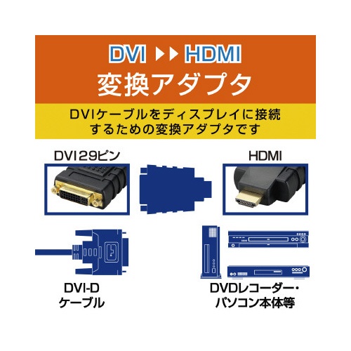 ＤＶＩーＨＤＭＩ変換アダプタ