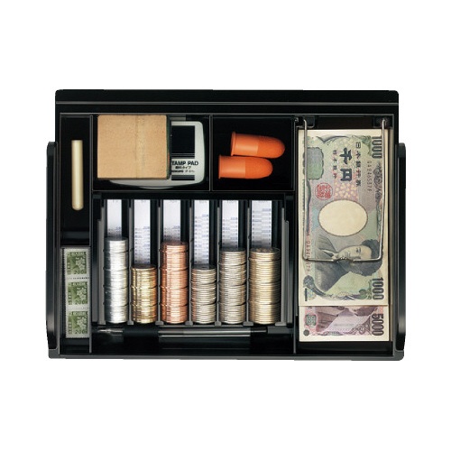 手提げ金庫（スタンダード）Ｂ５シリンダー錠　淡灰
