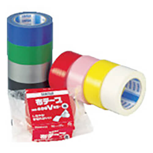セキスイ 布テープ #600V カラー 50mm×25m ピンク (1ケース30巻入