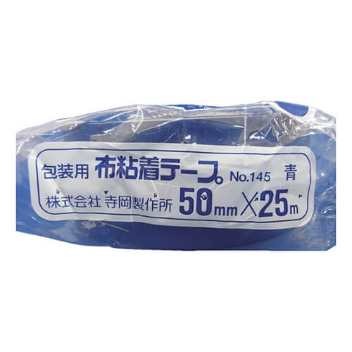 寺岡製作所 カラーオリーブテープ No.145 青 50mm×25m 145B50X25
