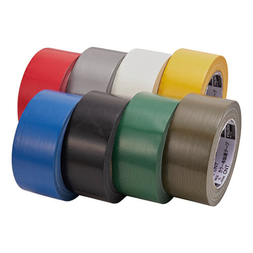 トラスコ中山 カラー布粘着テープ ブルー 50mm×25m CNT5025B