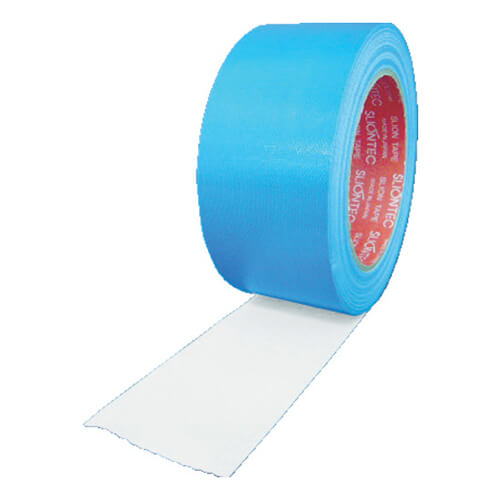 スリオンテック カラー布粘着テープ ライトブルー 50mm×25m 339000LB0050X25
