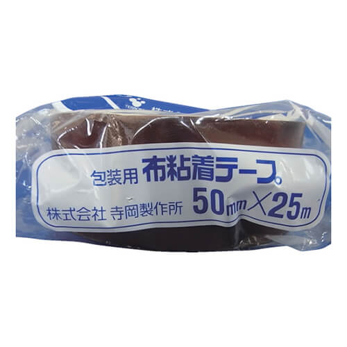 寺岡製作所 カラーオリーブテープ No.145 茶 50mm×25m 145BR50X25