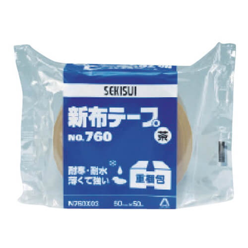 積水 新布テープNo.760 茶 50mm×50m N760X03