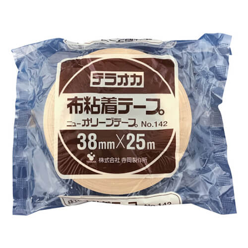 寺岡製作所 ニューオリーブテープ No.142 38mm×25m 14238X25