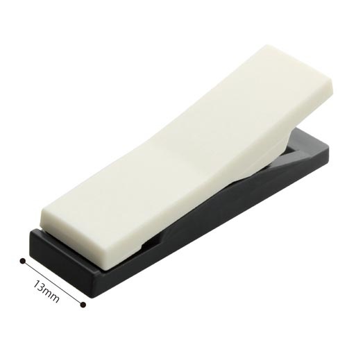 マグネットクリップ　タグタイプ　ホワイト