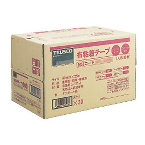 トラスコ中山 α布粘着テープエコノミータイプ 50mm×25m GNT50SE