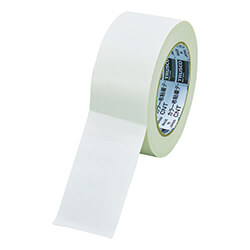 トラスコ中山 カラー布粘着テープ ホワイト 50mm×25m CNT5025W