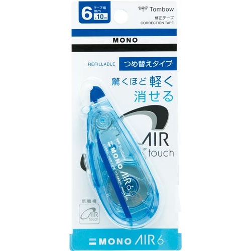 修正テープモノエアー詰替本体６ｍｍブルー１０個＋１