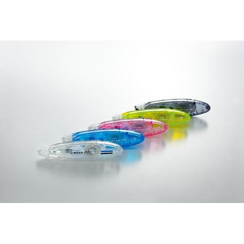 修正テープ　モノエアーペン型詰替５ｍｍピンク×１０