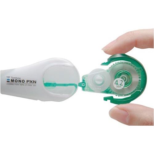 修正テープモノＰＸＮカートリッジ幅４．２ｍｍ１０個
