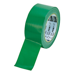 トラスコ中山 カラー布粘着テープ グリーン 50mm×25m CNT5025GN