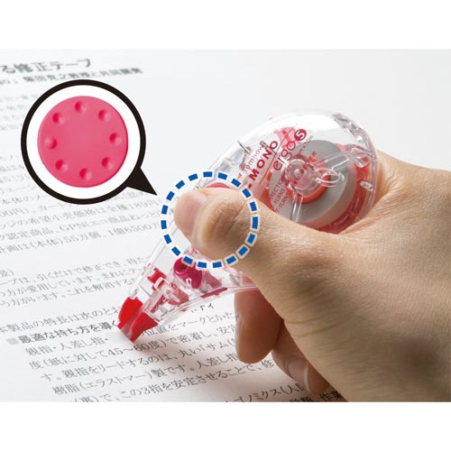 モノエルゴ　幅５ｍｍ　クリアピンク　本体　５個