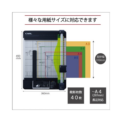 ディスクカッターＡ４　裁断枚数４０枚