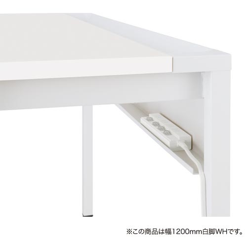リーンデスク　引出付　Ｄ６００Ｗ１０００　黒脚ＮＡ