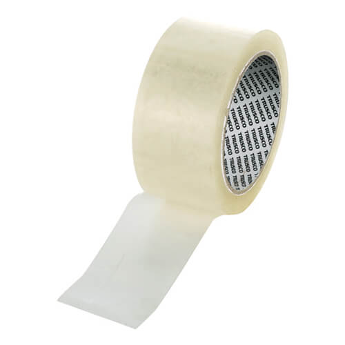 【廃番商品】トラスコ中山 透明梱包用テープ 中・軽量物梱包用 48mm×50m OPTM48X501
