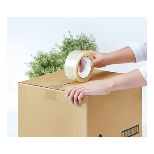 【廃番商品】トラスコ中山 透明梱包用テープ 中・軽量物梱包用 48mm×50m OPTM48X501