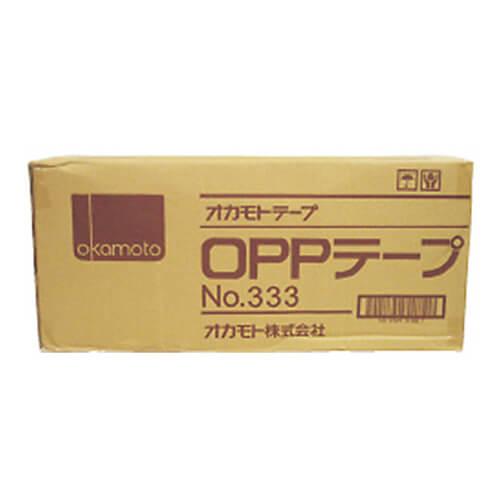 オカモト OPPテープ 透明 48mm×100m 333T | 梱包材 通販No.1