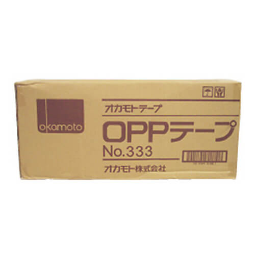 オカモト ＯＰＰテープNo.333 透明 38mm×100m 333T38