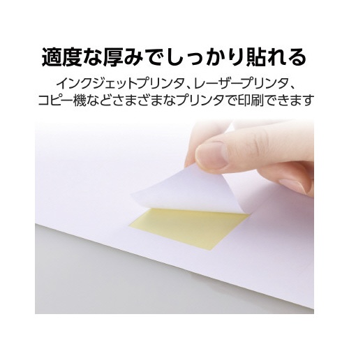 ラベルシール　１２面　１袋（１００シート）
