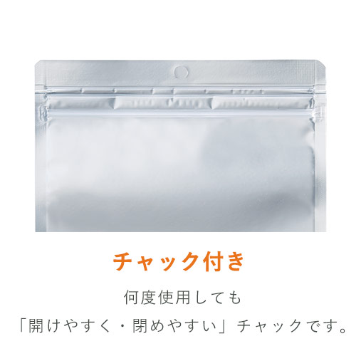セイニチ ラミジップ アルミ 片面透明 チャック付き平袋 吊り