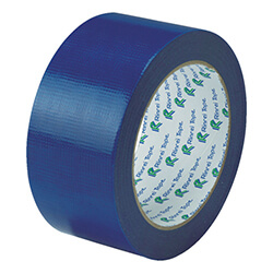 リンレイテープ 包装用PEワリフテープ 青色 50mm×25m EF67450X25BL