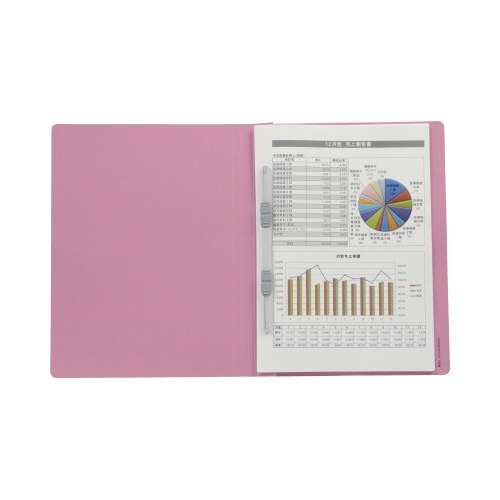 ｉｉｍｏ　フラットファイル　Ａ４縦　ピンク　１０冊