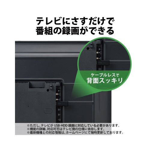 外付けＳＳＤ　５００ＧＢ　耐衝撃　超小型　ブラック