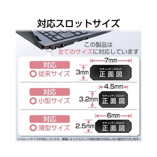 南京錠セキュリティワイヤー　ダイヤル式