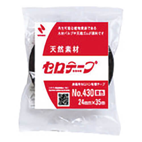 ニチバン セロテ－プ着色黒4036T 24mm×35m 4306T24