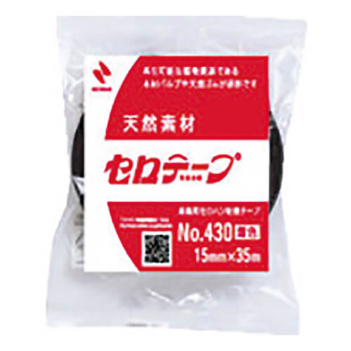 ニチバン セロテ－プ着色黒4306T 15mm×35m 4306T15