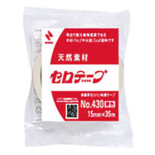ニチバン セロテ－プ着色白4305T 15mm×35m 4305T15