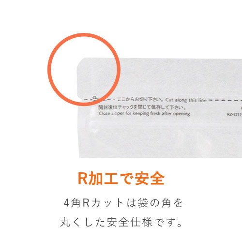 セイニチ ラミジップ レーヨン 半透明 チャック付きスタンド袋（180×180×底マチ53mm）