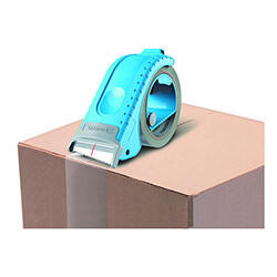トラスコ中山 樹脂製エルゴテープカッター エコノミ―タイプ スカイブルー色 TETCEB