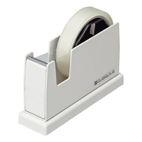 【廃番商品】テープカッター　スチール紙管用　1インチ、3インチ　【ＯＰ テープカッター 白】