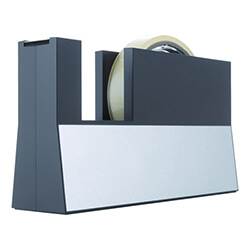 テープカッター　樹脂紙管用　3インチ　【ニチバン テープカッター直線美 黒 ＴＣＣＢ６】
