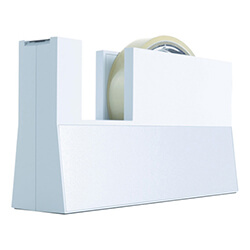 テープカッター　樹脂紙管用　3インチ　【ニチバン テープカッター直線美 白 ＴＣＣＢ５】