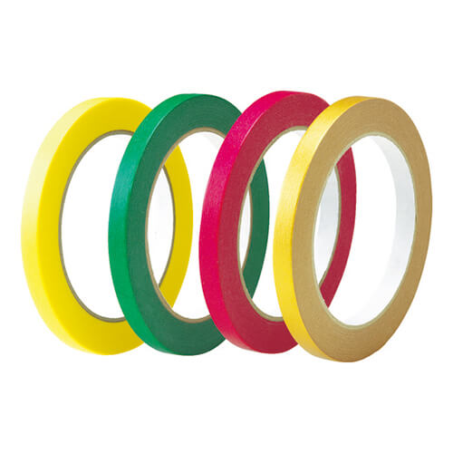 【廃番商品】バッグシーリングテープ9mm×50m　赤　【ＴＲＵＳＣＯ 和紙バッグシーリングテープ 赤 ９ｍｍ×５０ｍ】